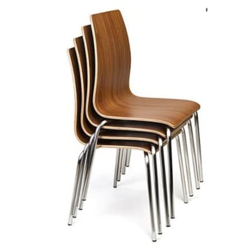 Set Of 4 Restaurant Canteen Chair