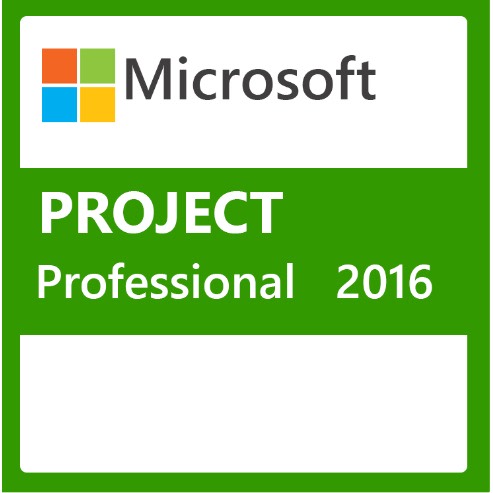 Microsoft Project Professional 2016 PC Key Card
