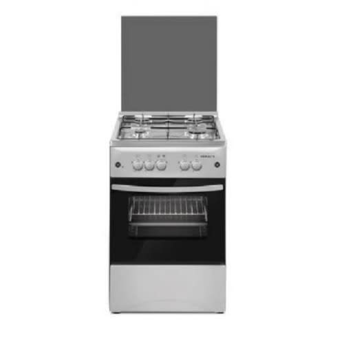 4 Burner Inox Gas Cooker - 50X50 Ignition - 50504b