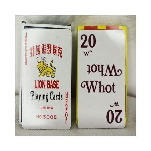Lion Whot And Joker Card - 2 In 1
