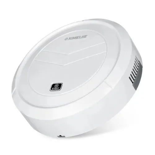 Smart Robot Rechargeable Automatic Vacuum Cleaner - White