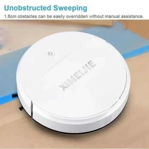 Smart Robot Rechargeable Automatic Vacuum Cleaner - White