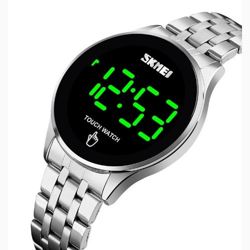 Led Digital Stainless Stain Wrist Watch