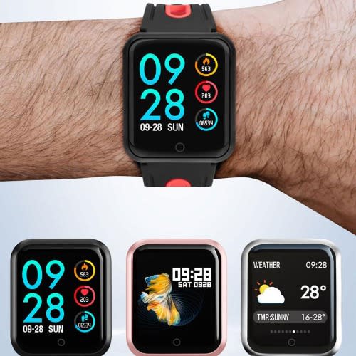 P68s Smart Watch Band - Black