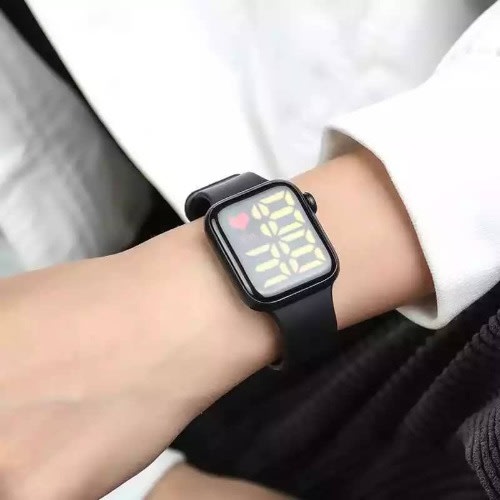 Unisex Digital Led Sport Waterproof Smart Wristwatch