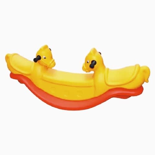 Double Kids See-saw Plastic Rocker