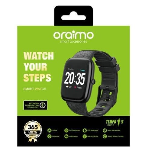 Tempo S - Osw-11 Water And Dust Resistant Smart Watch