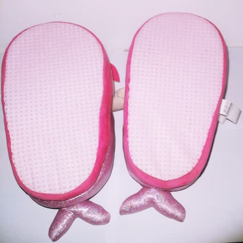 Pink Swimming Princess Indoor Slippers