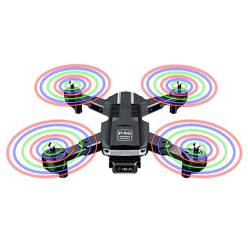 Pihot P40 Dual Lens 4k Drone - Black