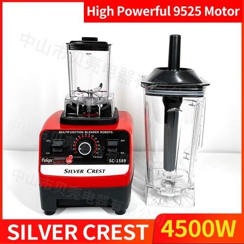 Double Cup Hi-performance Multifunctional Blender - 4500W