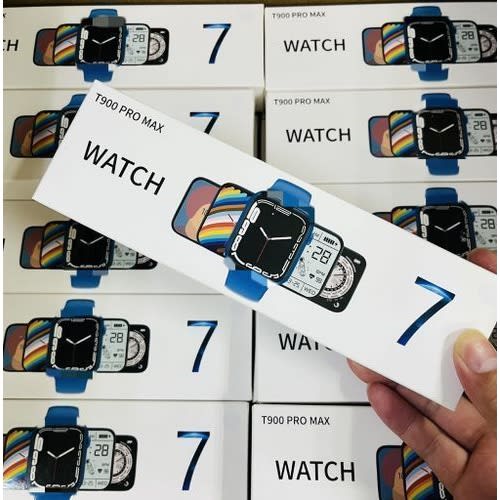 Watch 7 - T900 Pro Max With Free Extra Strap - Black