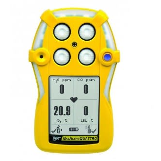 Gasalert Quattro Gas Detector