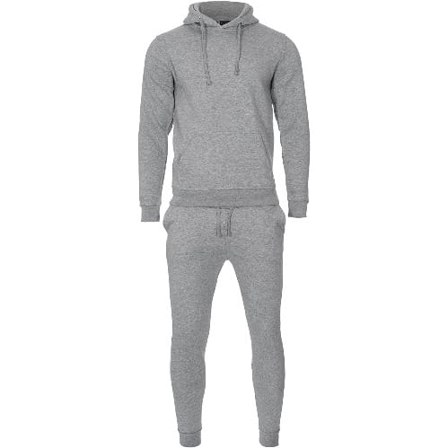 Men Grey Hoodie And Joggers