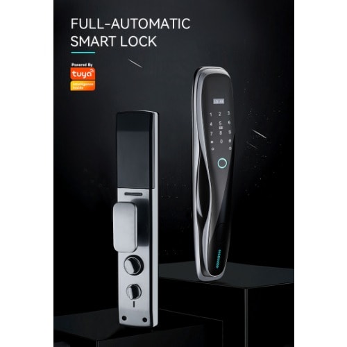 Smart Home Outdoor Automatic Tuya Fingerprint Door Lock