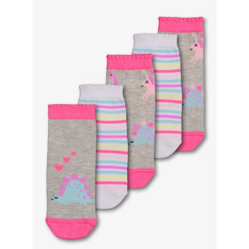 Multicoloured Socks 5 Pack - Unicorn & Dino