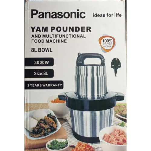 Yam Pounder Machine - 8L - 3000W