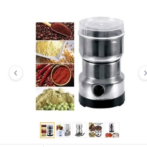 Stainless Steel Electric Grinder For Spices & Cereals