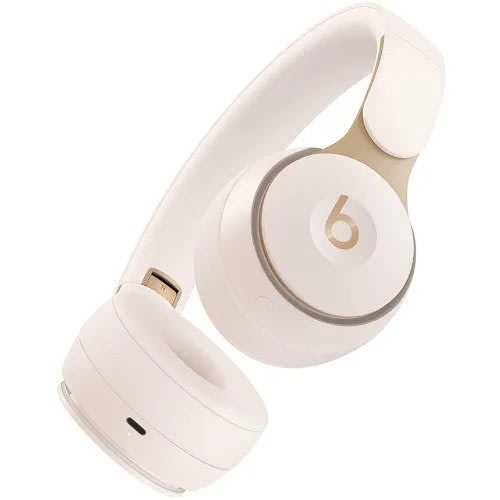 Solo Pro Wireless Noise-canceling On-ear Headphones - Ivory