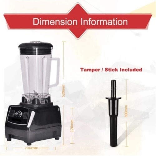 Blender With Mixer - 2200W
