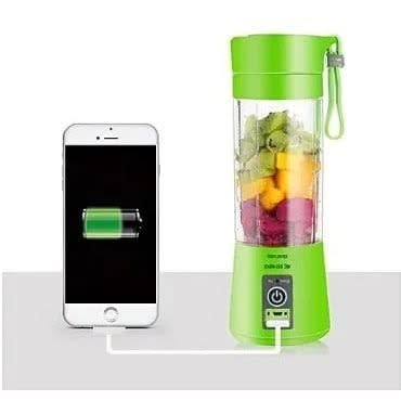 Portable Usb Rechargeable Blender - 2 Blades