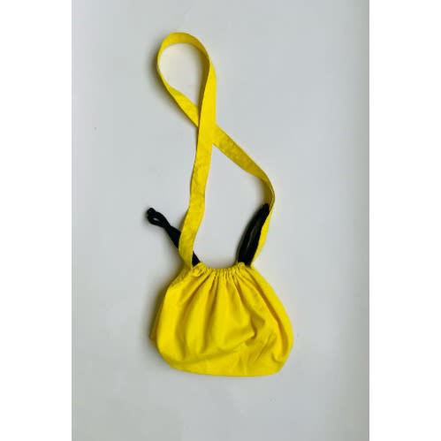 Shoulder- Crossbody Bag-  Bow Tie  - Yellow