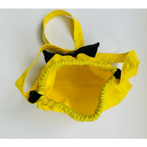 Shoulder- Crossbody Bag-  Bow Tie  - Yellow