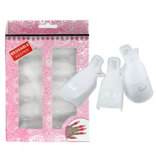 Reusable Nail Remover Plastic -white - 10Pieces