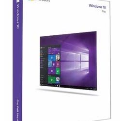 Windows 10 Professional 64 BIT - 10 Users
