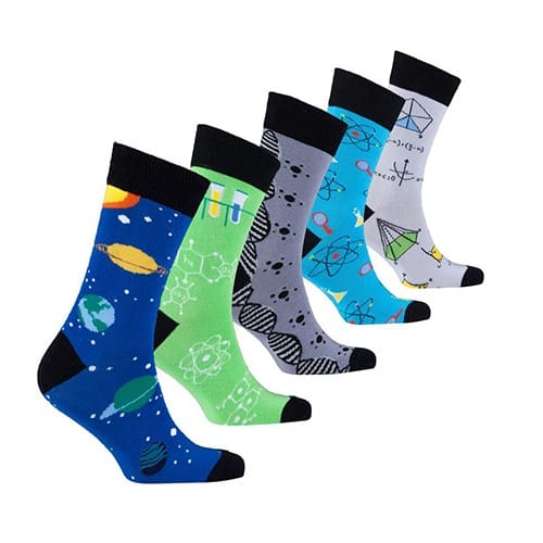 Men’s Luxury Colorful Dress Socks - 5-pairs - Pack 33