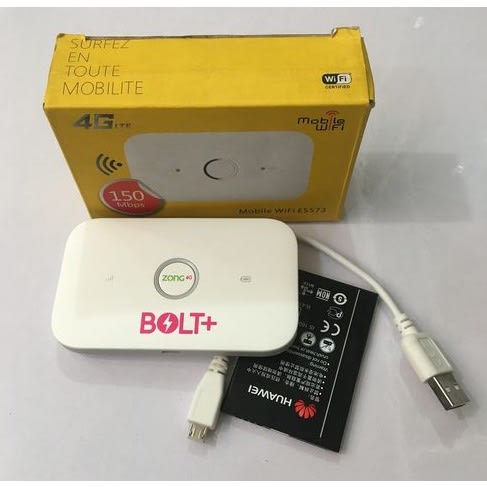 Bolt+ With Speed Of Light Mobile WiFi Router For All Network