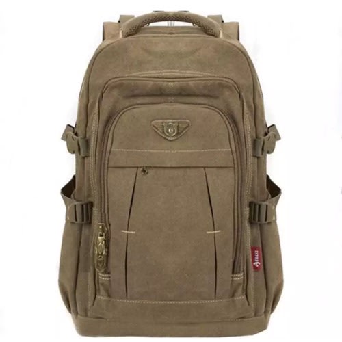 Big Size Multi Purpose Khamo Khaki Backpack - Brown