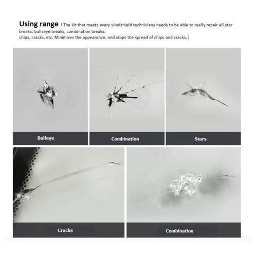 Car Windscreen Glass Crack Repair Kit