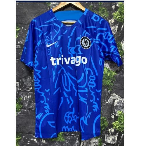 Men's Official Chelsea Fc Training Jersey - Blue