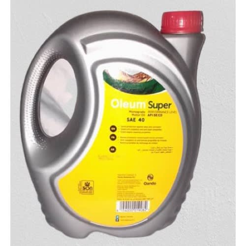 Engine Motor Oil Oleum Super SAE 40 - 4Litres