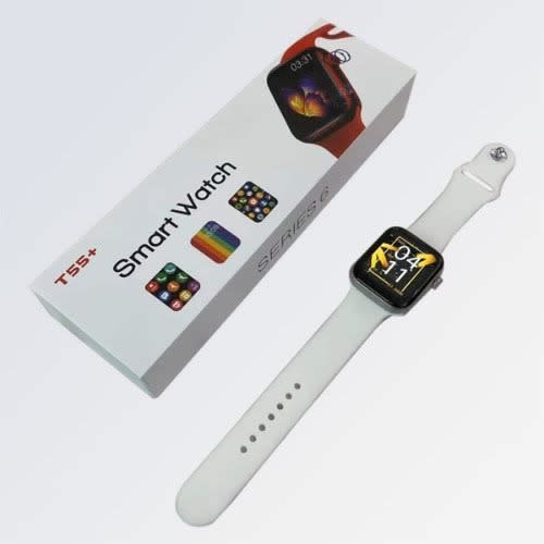 T55 + Series 6 Plus Smart Watch Compatible With iOS And Android