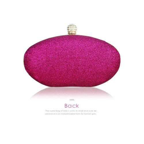 Pink Glamour Party Occasion Clutch Purse Bag