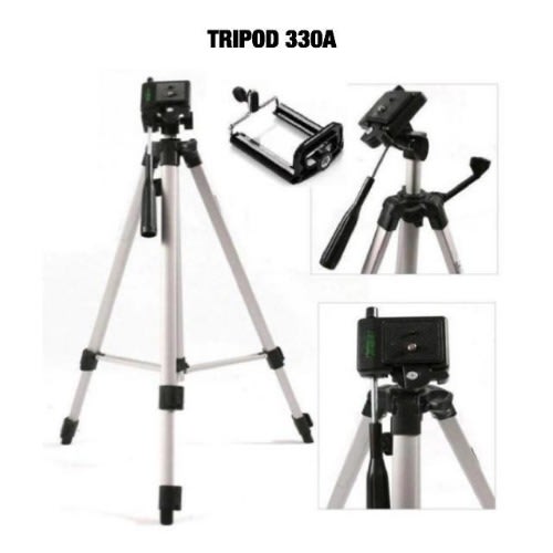 5Ft Adjustable Tripod Stand Phone Holder 330A