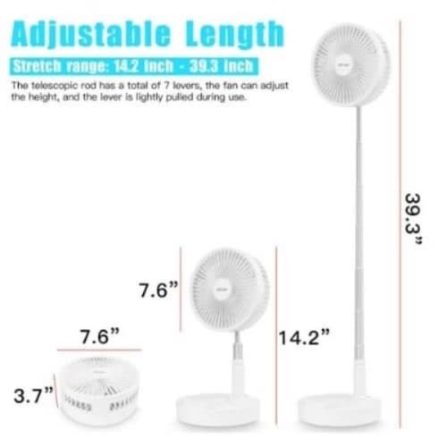 185° Portable Folding Hydrating Fan - 7200mAh  - XZ-2021