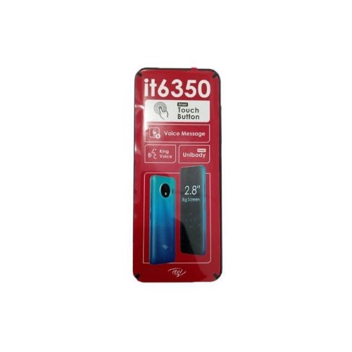 6350 2.8" Screen Smart Touch Feature Phone - 1500mAh - Blue