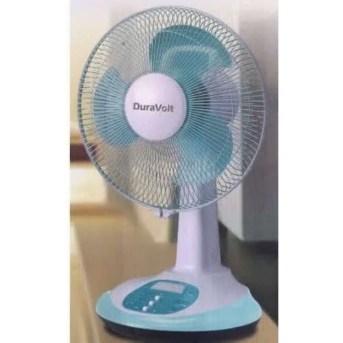 Duravolt Rechargeable Table Fan