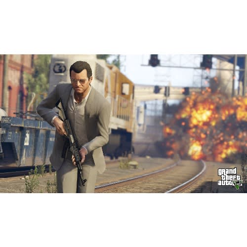 Grand Theft Auto V GTA 5 + Unlimited Money Trainer PC Game DVD Disks + Free Gifts