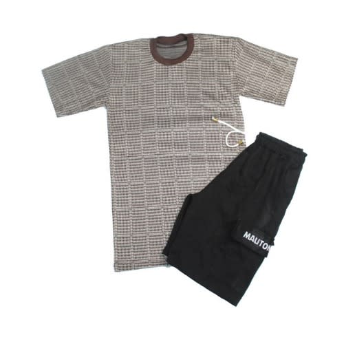Men's 2-in-1 Aztec Tshirt And Cargo Short