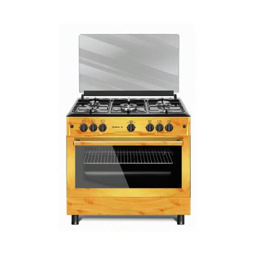 5 Burner Gas Cooker – Wood