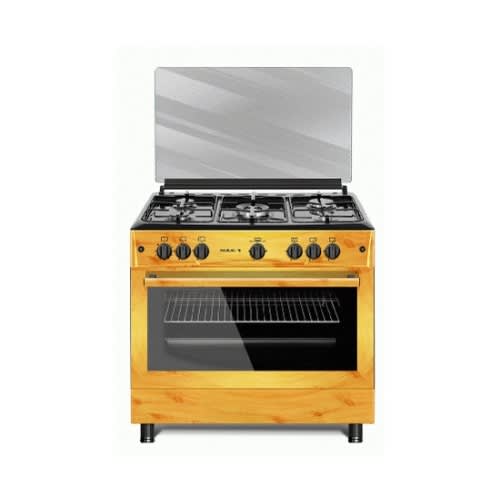 5 Burner Gas Cooker – Wood