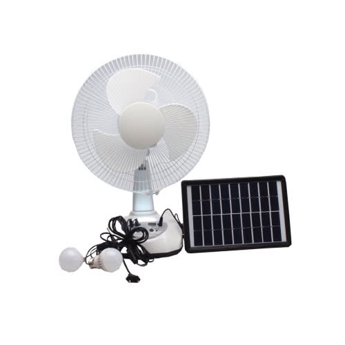 Solar Rechargeable LED Fan