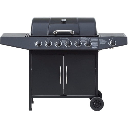 Dayton 6+1 Burners Gas Grill And Barbecue Set