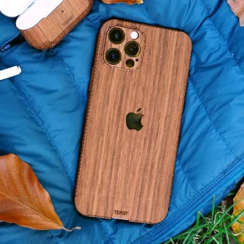 Wooden Back Case For Iphone 13 Pro Max