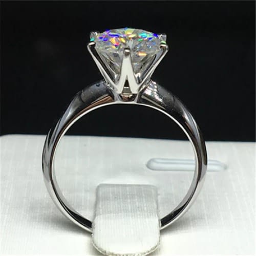 White Gold  Wedding Band