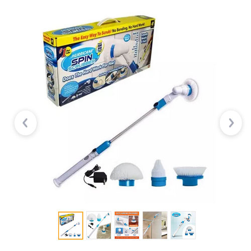 Hurricane Rechageable Spin Scrubber