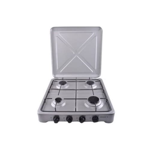 Table Top Gas Cooker  -  4 Burner   - White